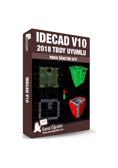 İdecad (2018 Tbdy Uyumlu) Video Ders Eğitim Seti