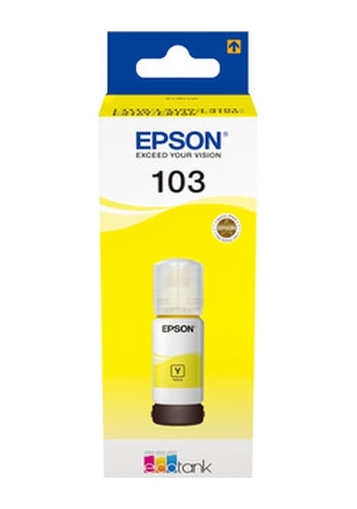 Epson 103 Ecotank Yellow Bottle 65Ml