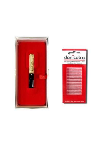 Denicotea Nice 25100 Karbon Filtreli 9Mm Lüks Sig.Ağızlığı Sandal