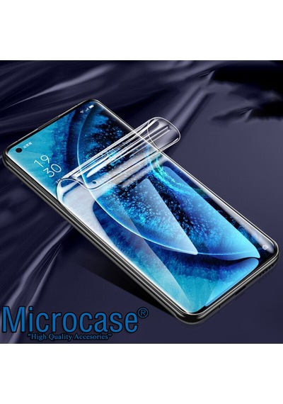 Microcase Oppo Find X2 Full Koruma Curved 3D Pet Film