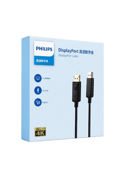 Philips Swr3139a/93 1 Metre 4k Ultra Hd Displayport Kablo