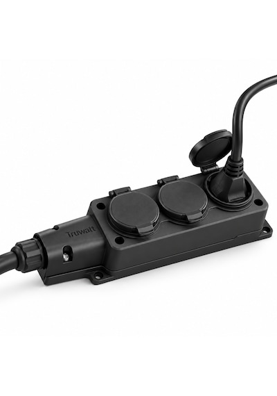 Truwatt V2l TOGG T10x Uyumlu 3 Çıkışlı Elektrikli Araç Adaptörü 220v 3 Metre