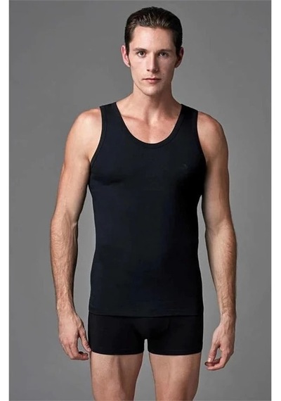 Eros Ers104 Erkek Atlet+boxer - Siyah Çok Renkli