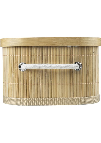 Decolove Bambu Çok Amaçlı Üçlü Sepet
