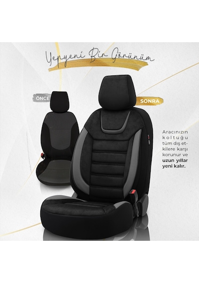 Otom Iconic Design Ekstra Destekli Oto Koltuk Kılıfı 550061877