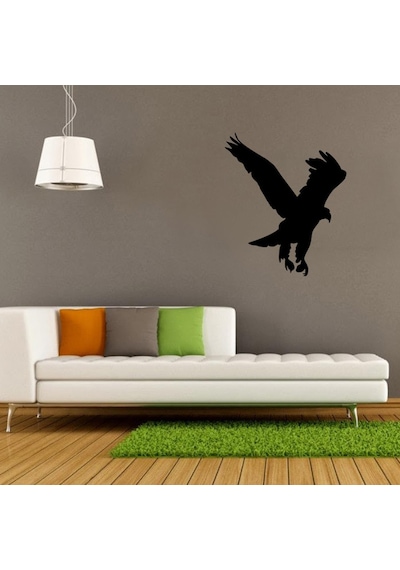 Kartal Folyo Sticker Derstv747 60cm Uzunluk Siyah