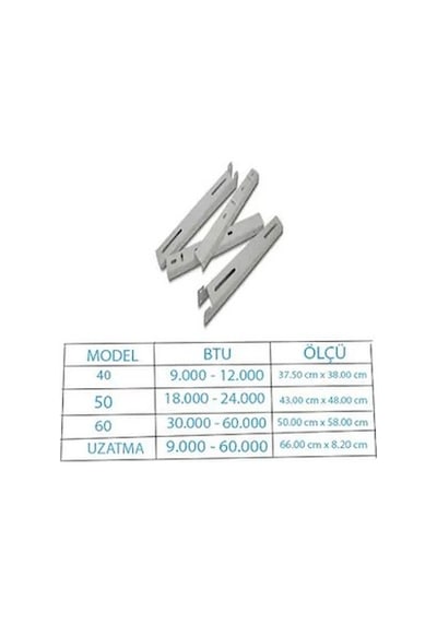 Klima Konsol 40 Cm.- Klima Dış Ünite Montaj Ayağı 9000-12000Btu