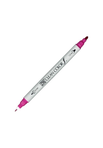 Zig Clean Color F Çift Uçlu Kalem 027 Dark Pink