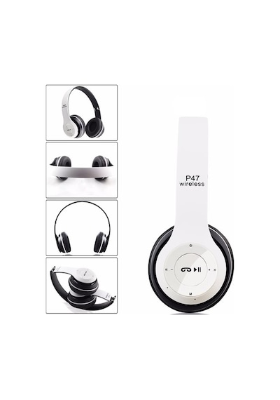 Owwotech P47 Bluetooth Katlanalabilir Kulak Üstü Kulaklık