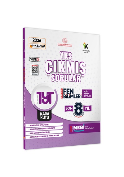 2026 YKS-TYT Fen Bilimleri (Fizik-Kimya-Biyoloji) ÖSYM Çıkmış Soru Konu Konu Son 8 Yıl Video Çözümlü
