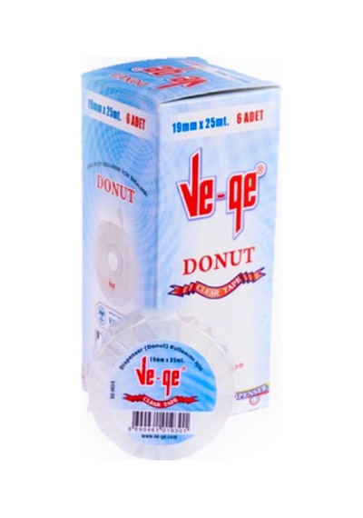 Ve-Ge Görünmez Bant Donut Soft 19mmX25mt