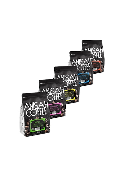 Anisah Dünya Filtre Kahve Çekirdek Set 5 x 250 G