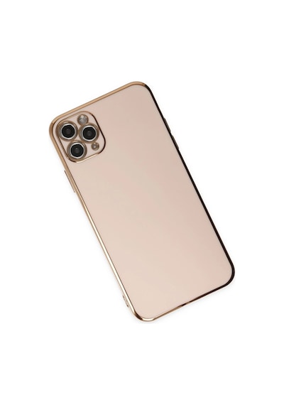 Gld-spt- Newface Apple Uyumlu iPhone 11 Pro Max Kılıf Volet Silikon - Pembe