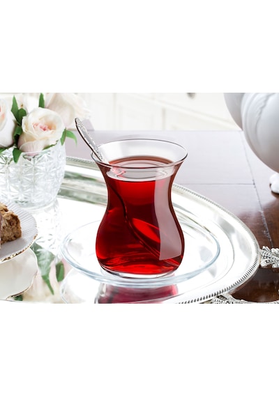Madame Coco Candide 6'Lı Çay Bardağı 150 ML Şeffaf