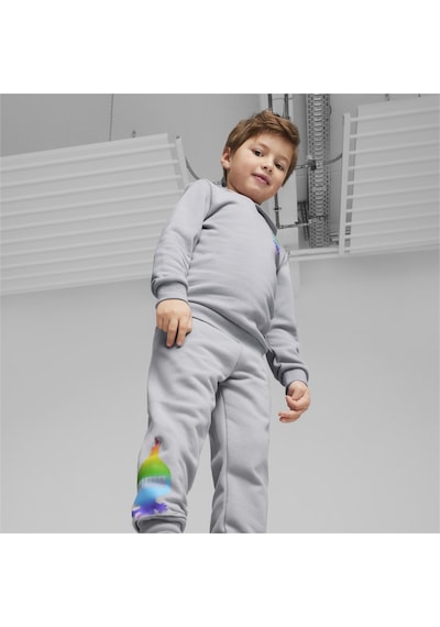 Puma X Trolls Çocuk Gri Eşofman Altı 62483063 001