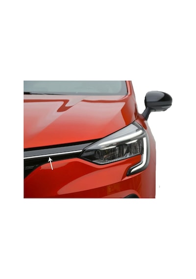 Renault Clio 5 Krom Ön Panjur Üstü 2 Parça 2019 ve Üzeri
