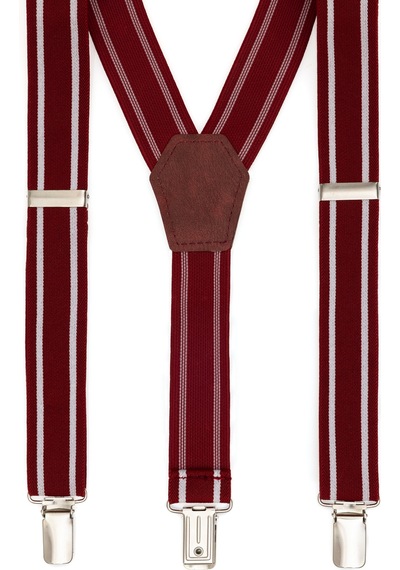 U.S. Polo Assn. Erkek Çocuk Bordo Pantolon Askısı 50313417-VR014