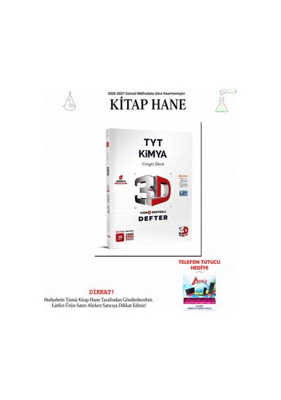 3d Tyt Kimya Video Ders Defteri