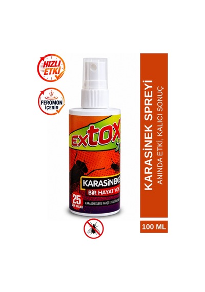 Extox Haşere Öldürücü Sprey 100 ML