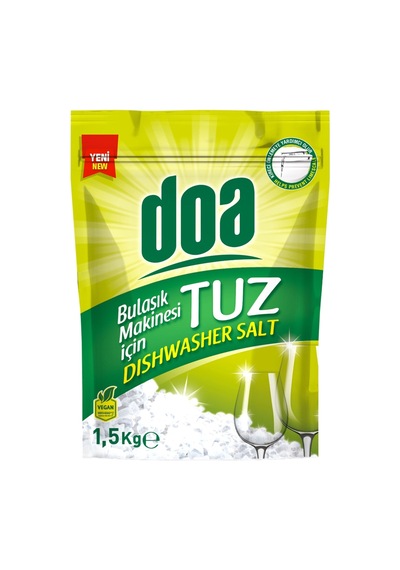 Doa Bulaşık Makinesi Tuzu Doypack 1,5 Kg
