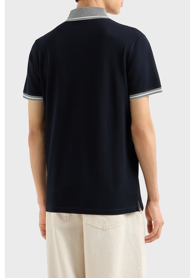 Emporio Armani Erkek Polo Yaka T Shirt Em000852 Af12955 Fb273 Lacivert Lacivert