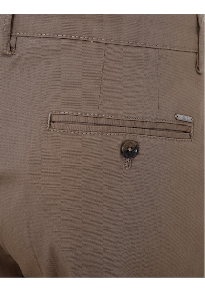 Uki Toprak Comfort Fit Chino Pantolon TOPRAK