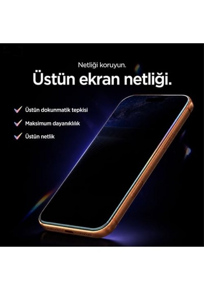 Samsung Galaxy Uyumlu A03 Privacy Hayalet Seramik Nano Ekran Koruyucu Siyah
