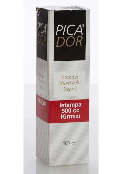 Picador Istampa Mürekkebi Kırmızı 500Cc