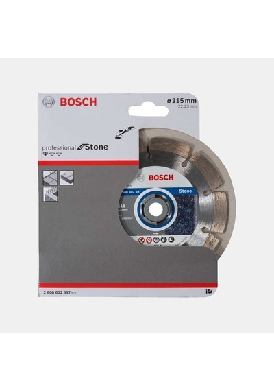 Bosch Elmas Disk 115 Mm Standart For Stone