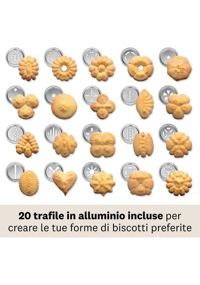 Marcato Biscuits Manuel Bisküvi Kurabiye Makinesi Gümüş