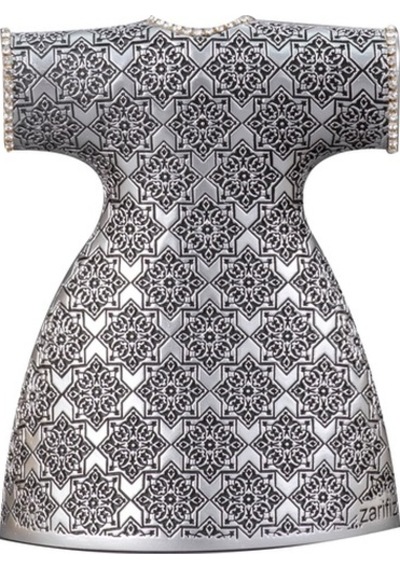 Zarif Kaftan Boytu (Orta Boy | Gümüş)