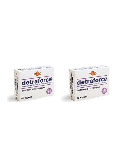 Force Nutrition Detraforce 60 Kapsül | 2 Adet