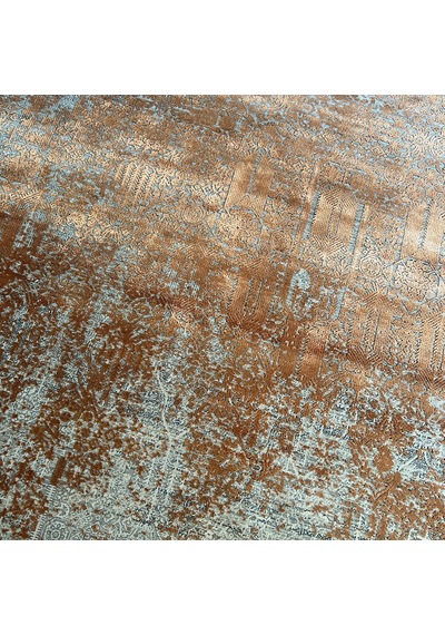 Elexus Halı Diamond 3849 Gri Terra Modern Salon Halısı Gri Terra