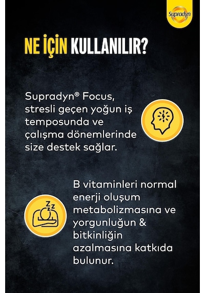 Supradyn Energy Focus 30 Tablet