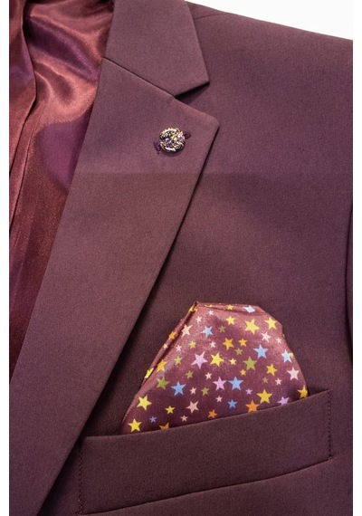 Plus Scorpion Erkek Mono Yaka Tek Düğmeli Çift Yırtmaçlı Blazer Ceket Premium Dokuma Kumaş, 8 Renk Mürdüm Plus Scorpion Erkek Mono Yaka Tek Düğmeli Çift Yırtmaçlı Blazer Ceket Premium Dokuma Kumaş, 8 Renk Mürdüm