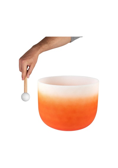 Sela 33cm Kristal Singing Bowl - Sacral Chakra - Re 432hz Seccu13d
