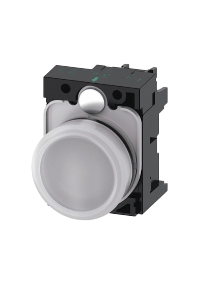 Siemens 3su1102-6aa60-1aa0 - 22mm Plastik 24vac/dc Beyaz Komple Sinyal Lambası