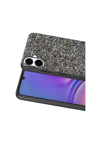 Onegif Samsung Galaxy A07 4g Bright Simli Kapak - Gold Altın