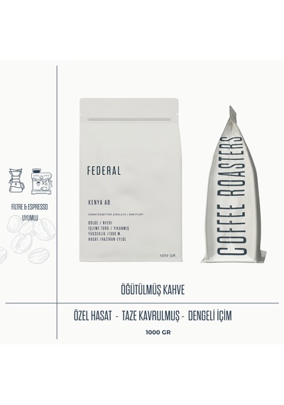 Federal Kenya Ab 1 Kg Espresso