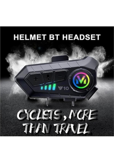 Time&Tech Y10 Bluetooth 5.4 Çeşitli Motor Kasklara Uyumlu Kulak İçi Kulaklık