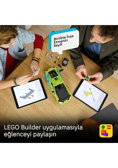 LEGO® Technic Fast and Furious Mitsubishi Eclipse Araba 42229 - 14 Yaş ve Üzeri için NOS Tüpü İçeren Oyuncak Yapım Seti (827 Parça)