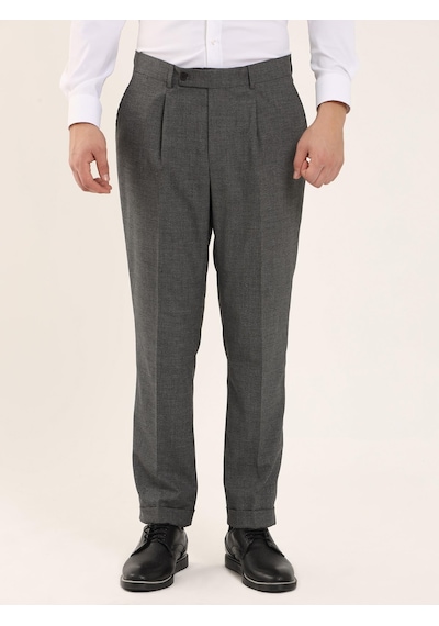 Dufy Gri Erkek Slim Fit Pantolon - 97669 Gri