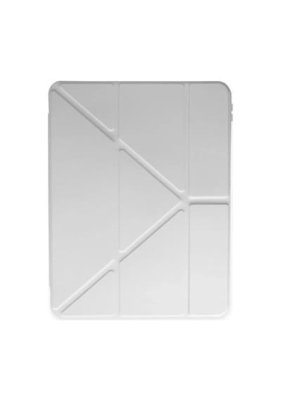 Apple Uyumlu iPad 2025 10.9 10.nesil A16 Kılıf Kalemlikli Mars Tablet Kılıfı - Gri Diğer