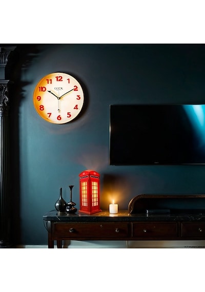Gece Lambası - Telefon Kulübesi Çok Rekli - Beyaz