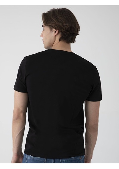 Ltb Basic Slim Fit Erkek T-Shırt Siyah 012248451560033 - 200 Siyah