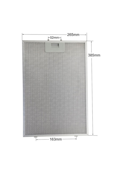 26,5 X 38,8 Cm Bosch Uyumlu,siemens,hotpoint  Davlumbaz Filtresi