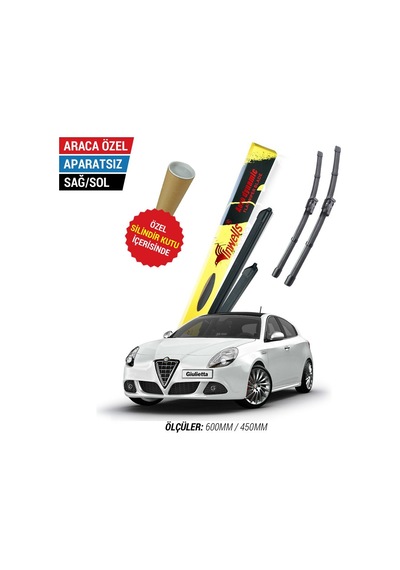 Alfa Romeo Giulietta İnwells Silecek Takımı 2010-2020