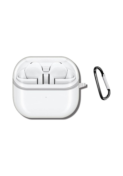 Adige Samsung Galaxy Buds3 Fe Uyumlu Kulaklık Kılıfı Silikon Şeffaf Şeffaf