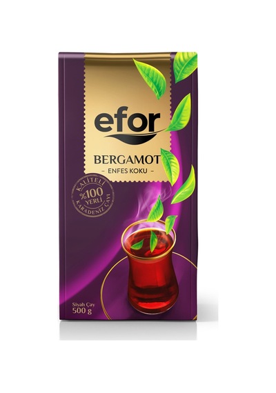 Efor Bergamotlu Siyah Çay 500 G - 4 Adet Tarı