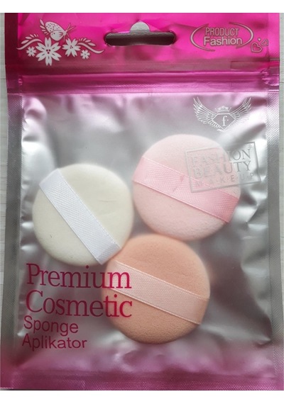 Premium Cosmetic Göz Makyaj Temizleme Süngeri 3'lü